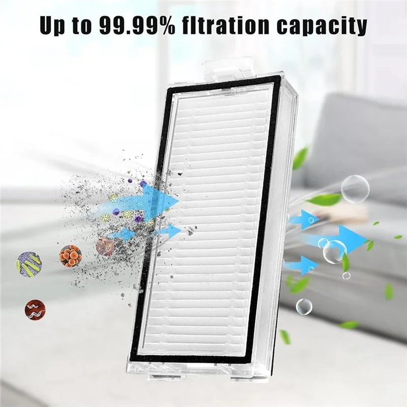 Top Sale 18PCS Replacement Parts For Roborock Q8 Max+/Q8 Max/Q5 Pro/Q5 Pro+ Vacuum Roller Side Brush Filter Mop Pad Dust Bag