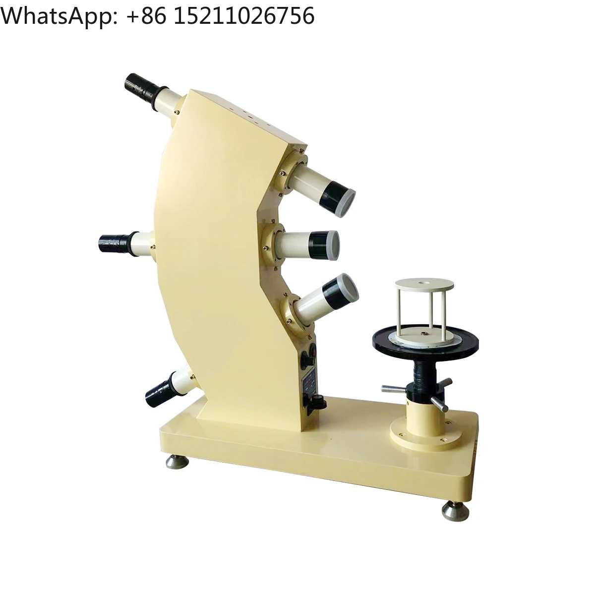 F550-3E Three Optical Tube Level Calibration Collimator Table Style for Total Station, Automatic Level, Theodolite Calibrating