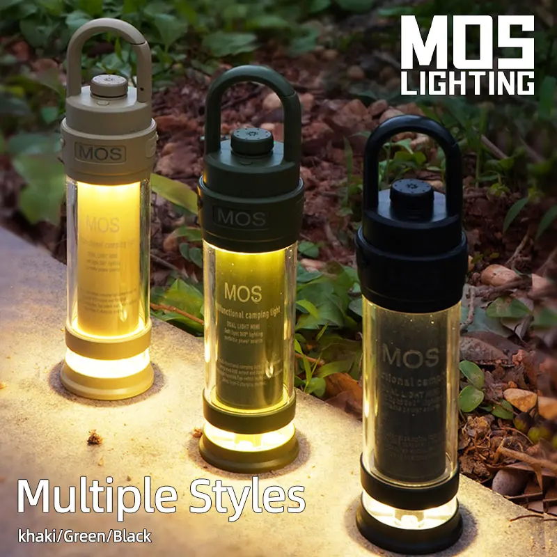 MOSLIGHTING 4500mAh LED Camping Light USB Rechargeable 4 Light Mode Flashlight Tent Portable Lantern Emergency Lamp Camp supplie