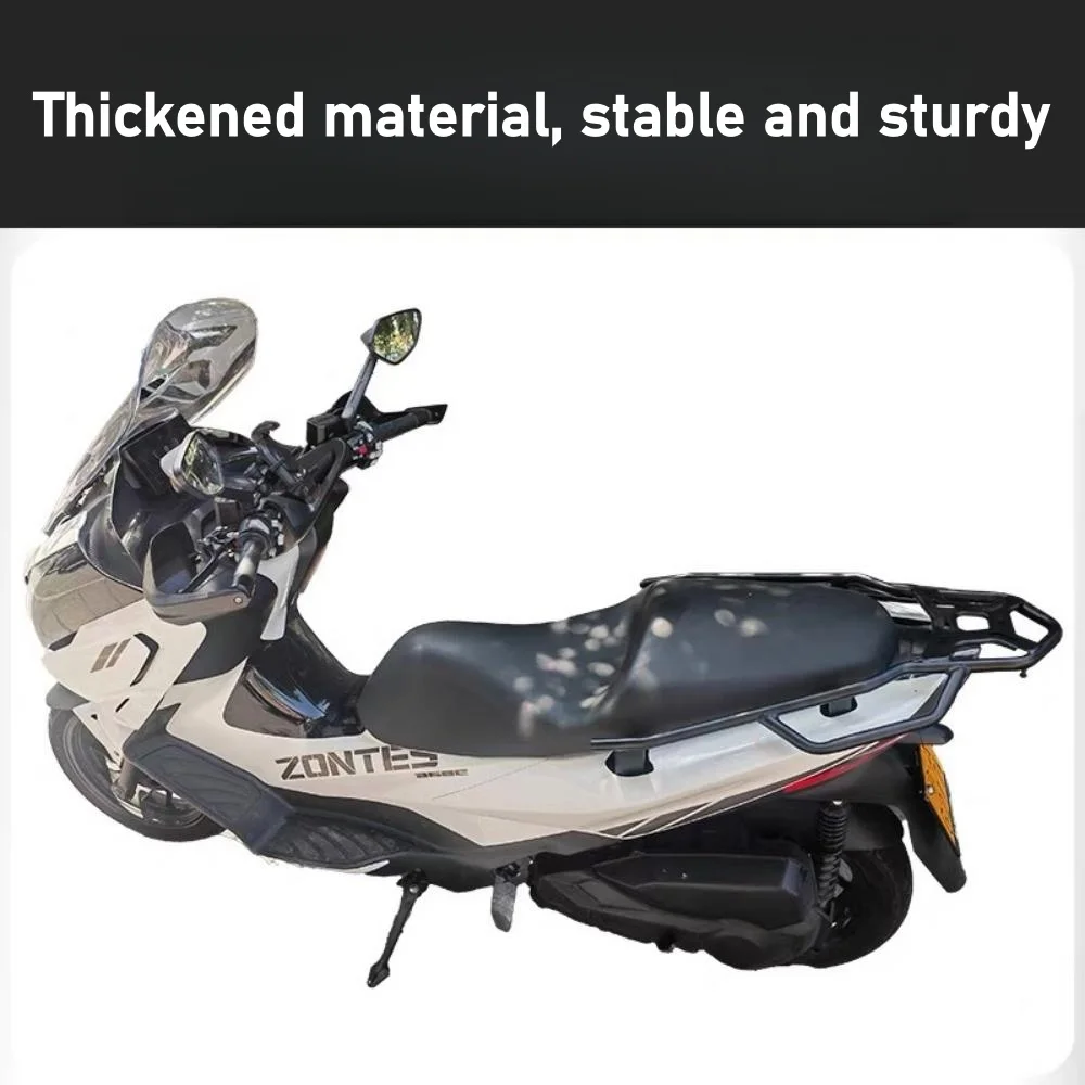 Suitable for ZONTES 368E tailgate rack modification with thickened carbon steel rear rack, cargo rack, and handrail accessories.