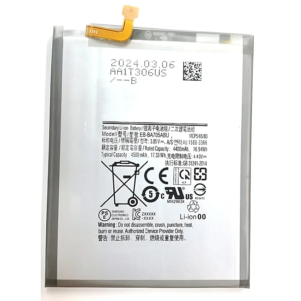 

EB-BA705ABU Battery For A70 2019 SM-A705 A705FN SM-A705W SM-A705F A705 A705FN DS A705GM DS A7050 A705W Phone