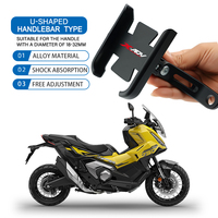 Motorcycle Phone Holder 360° Rotation Aluminum Alloy Bracket Handlebar Mount For XADV750 XADV150 XADV300 XADV125 XADV X ADV 200