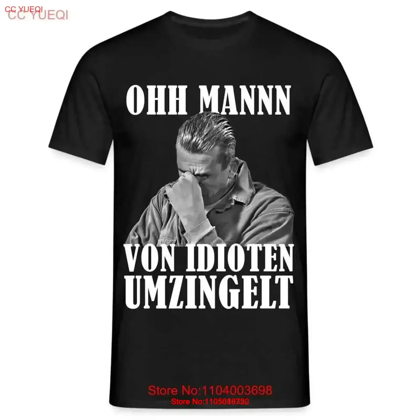Workshop Mechanic T Shirt Surrounded by Idiots Funny vintage Washed fashion Versatile designer clothes Casual Stylish vintage