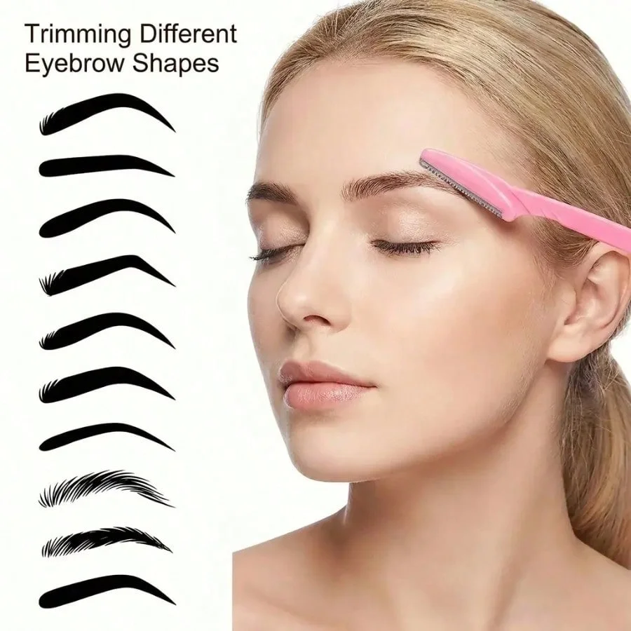 30 Pack Eyebrow and Face Shavers for Women