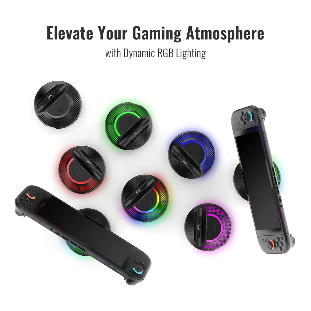 Док-станция для телевизора, подставка для зарядки с выходом 4K HDMI/портом типа C/USB для игровых аксессуаров Nintendo Switch2