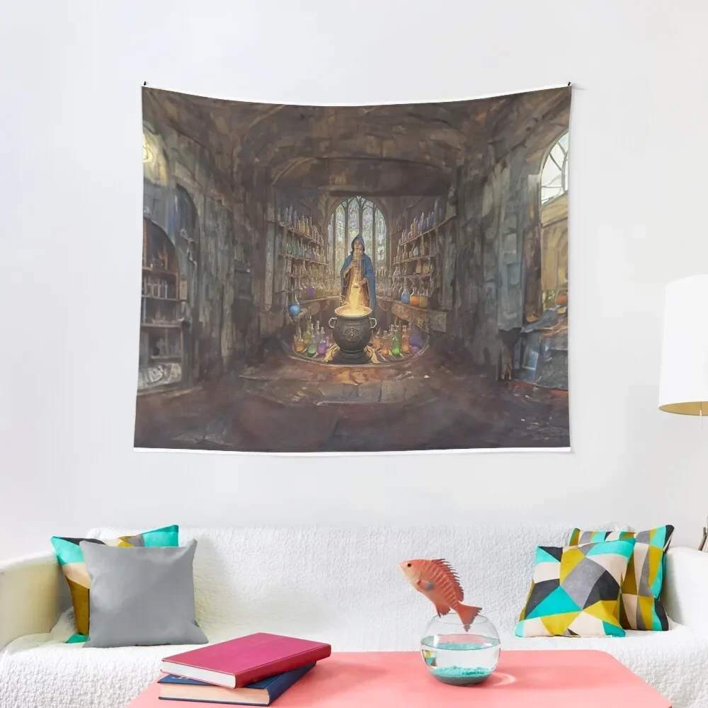 

Enchanting Realms: Enter a Magical Fantasy World Tapestry Room Decorating Aesthetic Room Decorator Tapestry