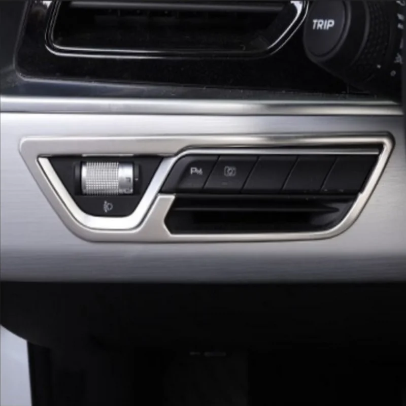 

SBTMY для Geely Tugella 2019-22 FY11 декоративная рама из нержавеющей стали для автомобильной панели управления переключателем фар