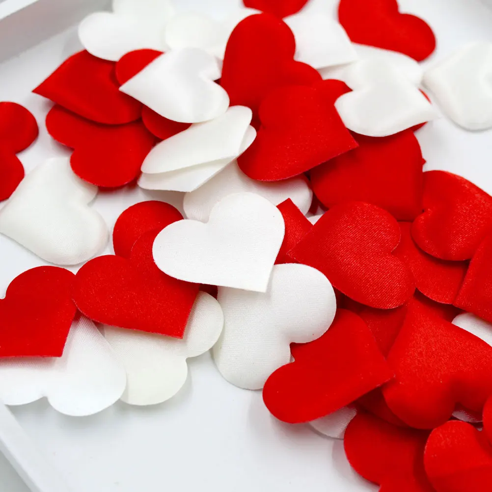 

200 Pcs Love Hand Throws Flowers Wedding Decoration Artificial Sponge Heart Romantic Atmosphere Confetti Engagement