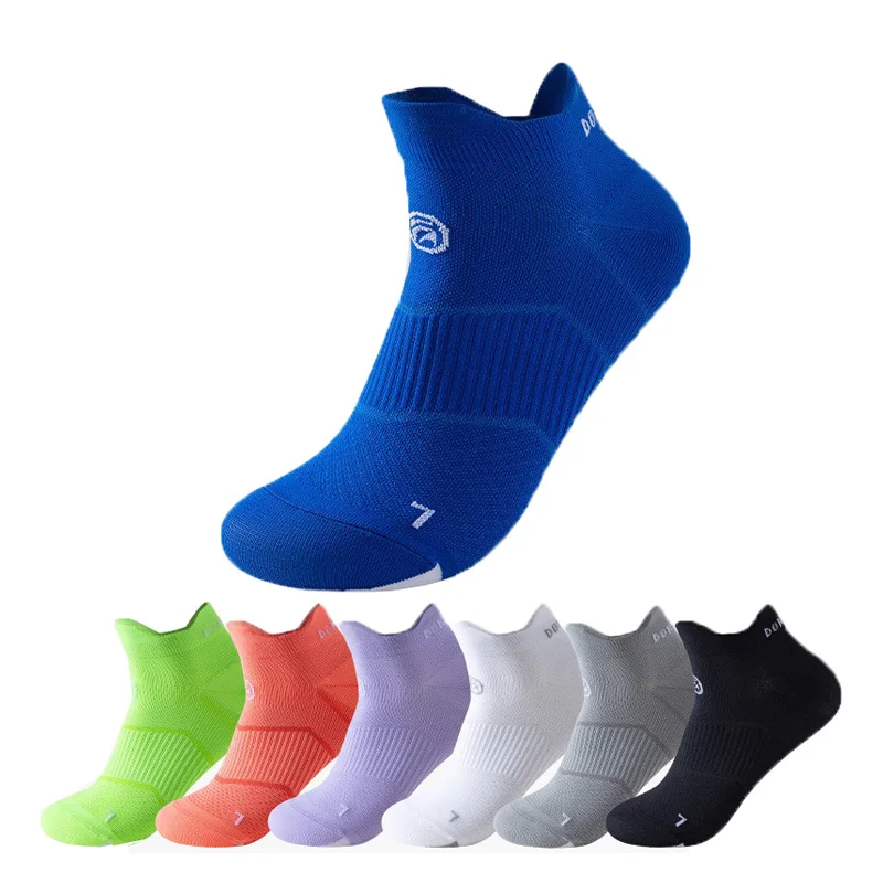 Men Woman Sport Crew Socks Nylon Quick-Drying Sweat-absorbing Breathable Deodorant Invisible Ankle Socks Bike Run Travel Sokken