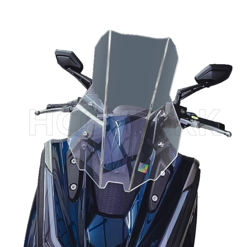 Motorcycle Accessories Windshield Hd Transparent Heighten Enlarge Widen for Kymco Xciting S350