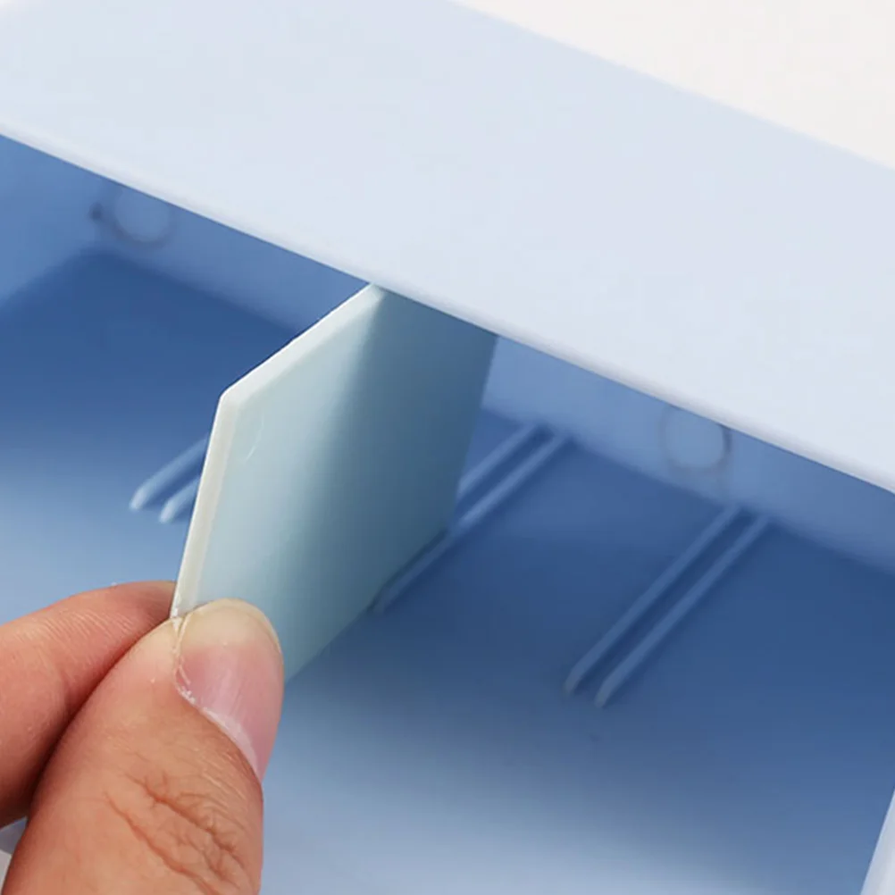 

Magnetic Pen Holder Chalk Case Pencil Organizer Multifunctional Plastic Office