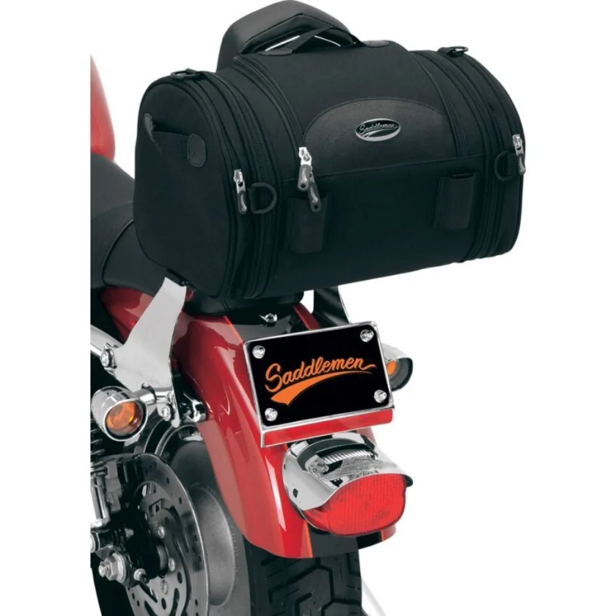 Saddlemen R1300XLE Sac à roulettes de luxe pour siège arrière, sac de barre Sissy, bagages de moto
