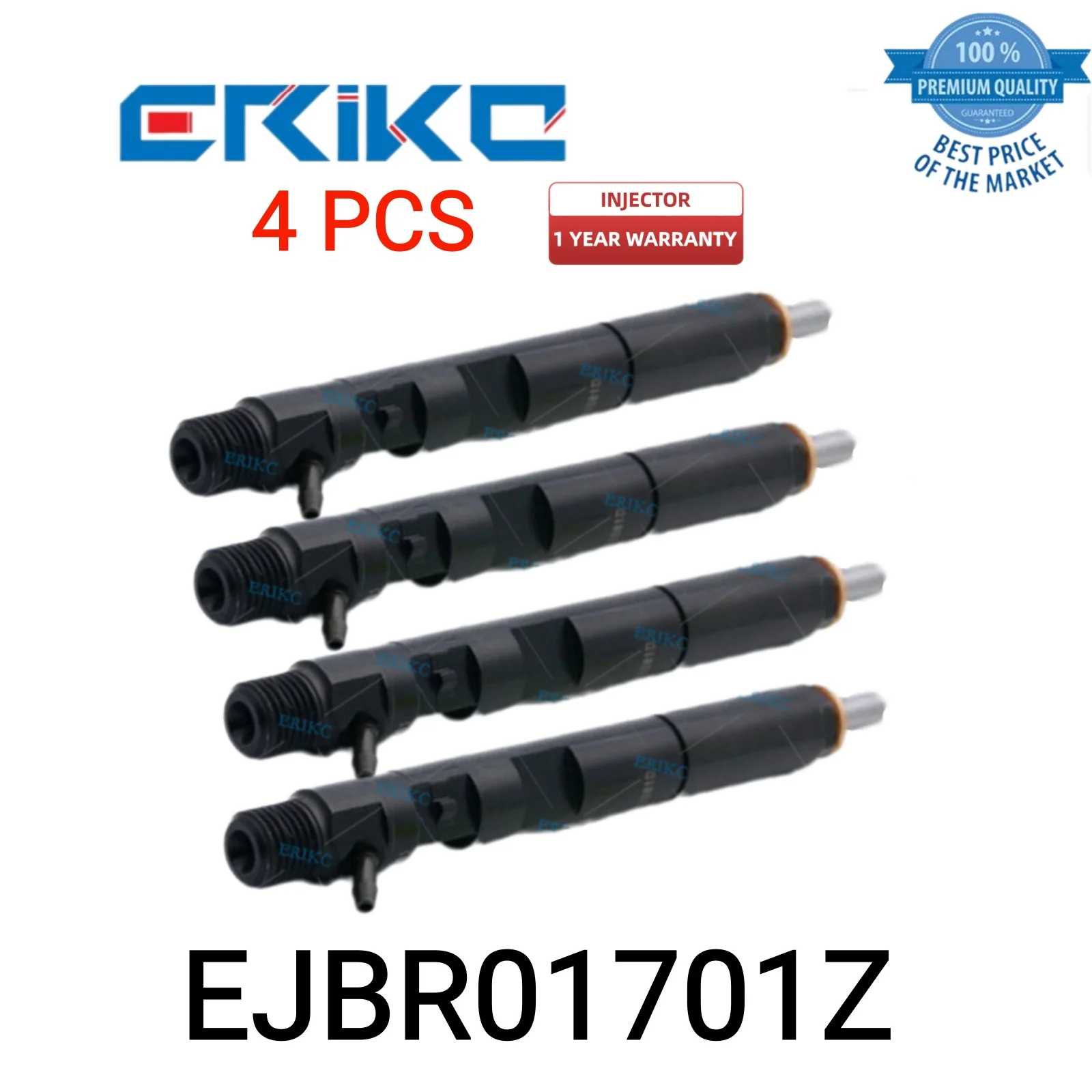 4 PCS EJBR01701Z Diesel Fuel Injector EJBR 017 01Z Diesel Injection EJBR 01701Z for RENAULT 82 00 365 186 fit for RENAULT