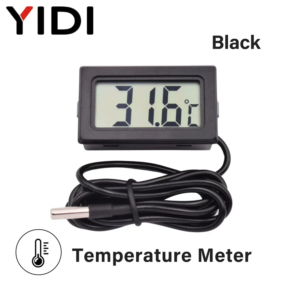 Mini Digital SquareThermo Hygrometer Thermometer Sonde Tester Indoor Temperatur Feuchtigkeit Meter Sensor Instrument Gauge Detektor