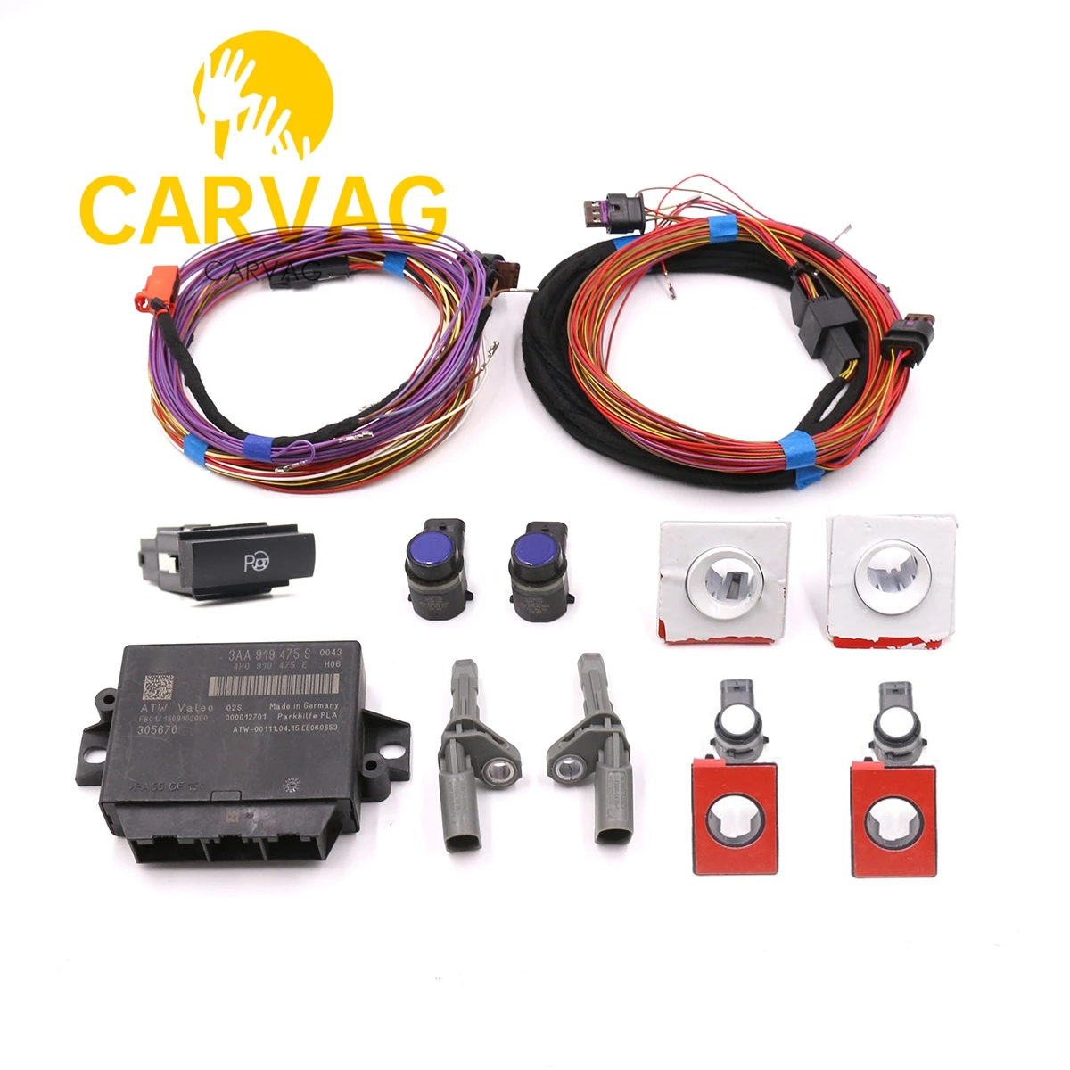 

For PQ Skoda Octavia A5 Auto Intelligent Parking Assist 8k to 12K Park Assist Pla 2.0 Upgrade OPS 3AA 919 475 M / S