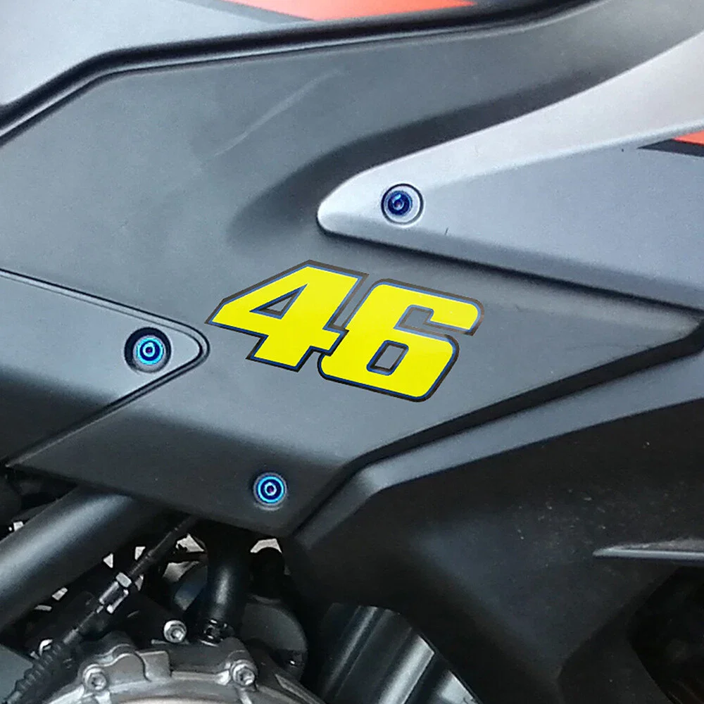 Number 46 Sticker D…