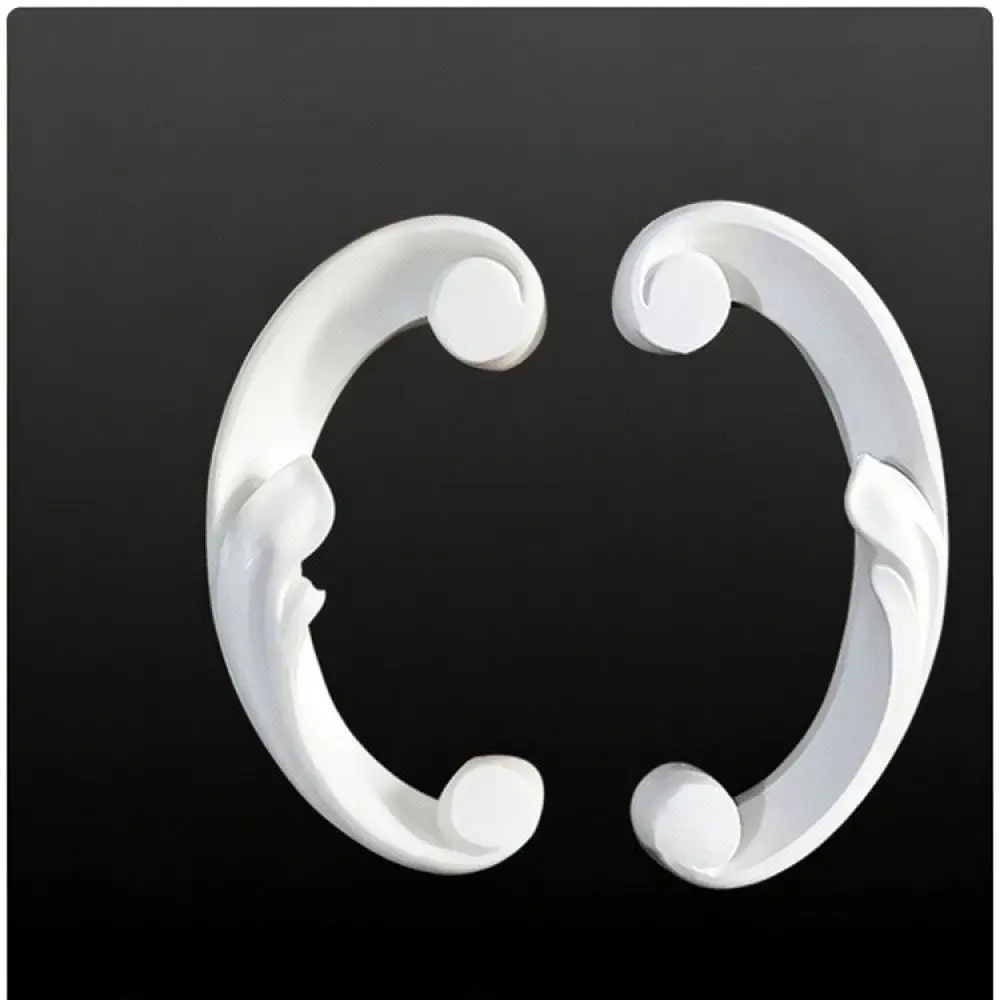 Elegant PU Wall Corner Molding Exquisite Relief Decorative Piece For French Style Home Interior Border Trim