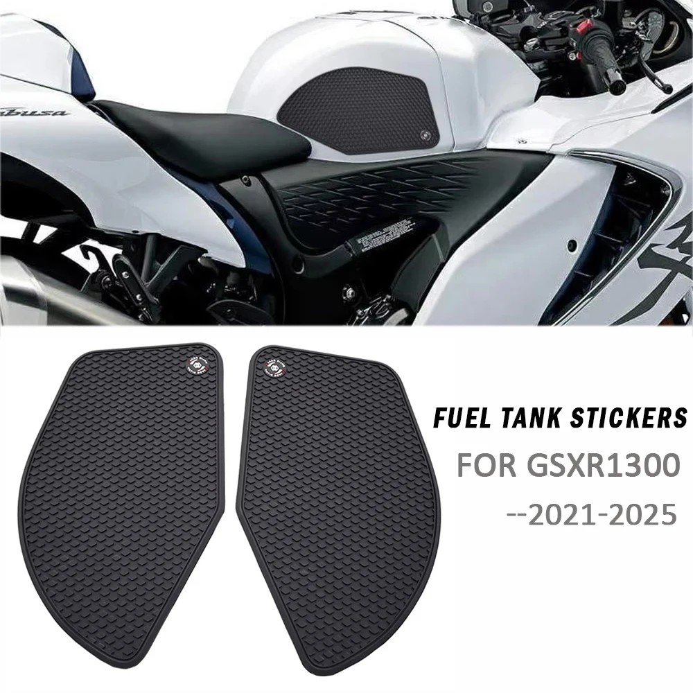 NEW Motorcycle For GSXR1300 GSXR 1300 2021-2025 Anti-Scratch Side Fuel Tank Pad Fuel Tank Knee Grip Pad Side Waterproof Stickers