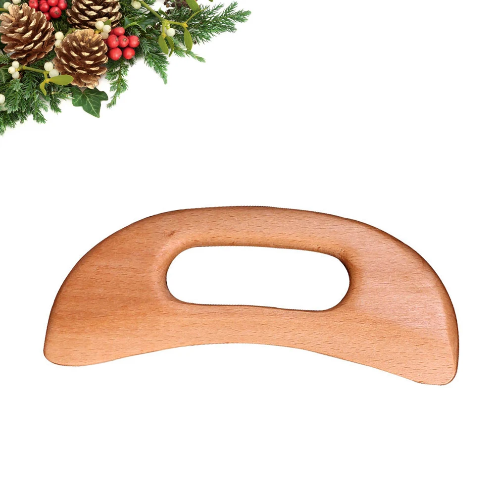 

Wooden Body Massager Fascia Knife Stick Scrapping Beech Plates Back Head Safe Durable Travel Home Smooth Surface Design Long