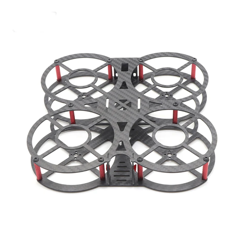JMT 135 MM/200 MM Radstand FPV Rahmen Kit mit Schutz Ring Mini Quadcopter Rack Carbon Faser Für DIY FPV Racing Drone Teile – Detail 6