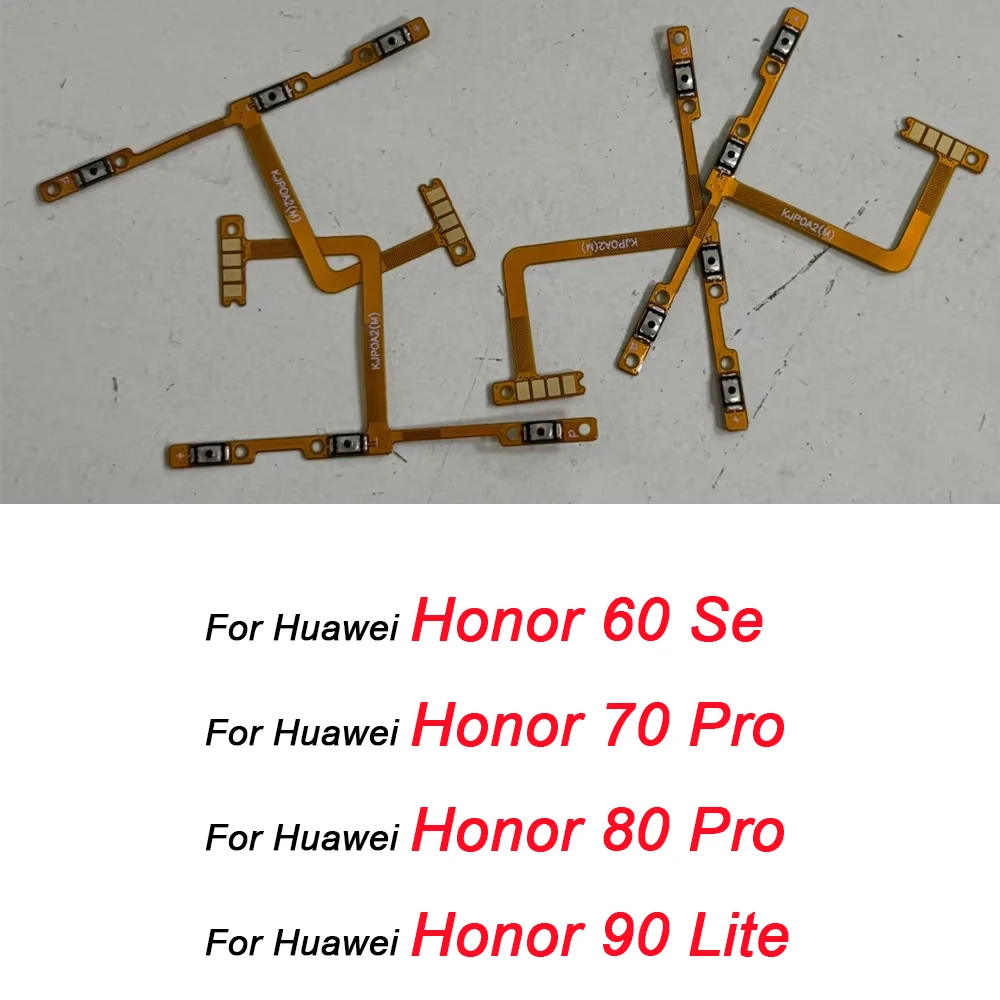 

Volume Power Switch On Off Button Key Flex For Huawei Honor 60 SE 70 80 Pro 90 Lite X9A Magic 5 Lite 6 Pro X9B