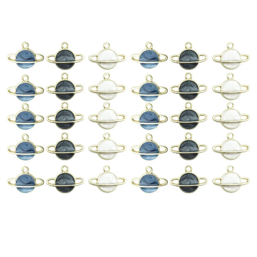 

60Pcs Metal Charm Pendants for Jewelry Making DIY Alloy Enamel Charms Craft Supplies Necklace Bracelet Decoration