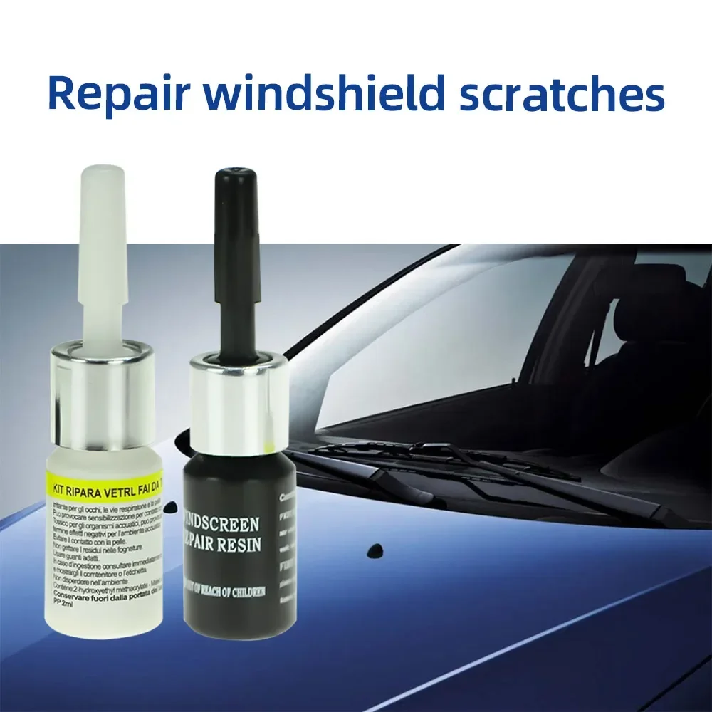 Car Window Repair Tools Window Glass Curing Glue Auto Glass Scratch Crack Restore Kit Car Windshield Repair Tool DIY