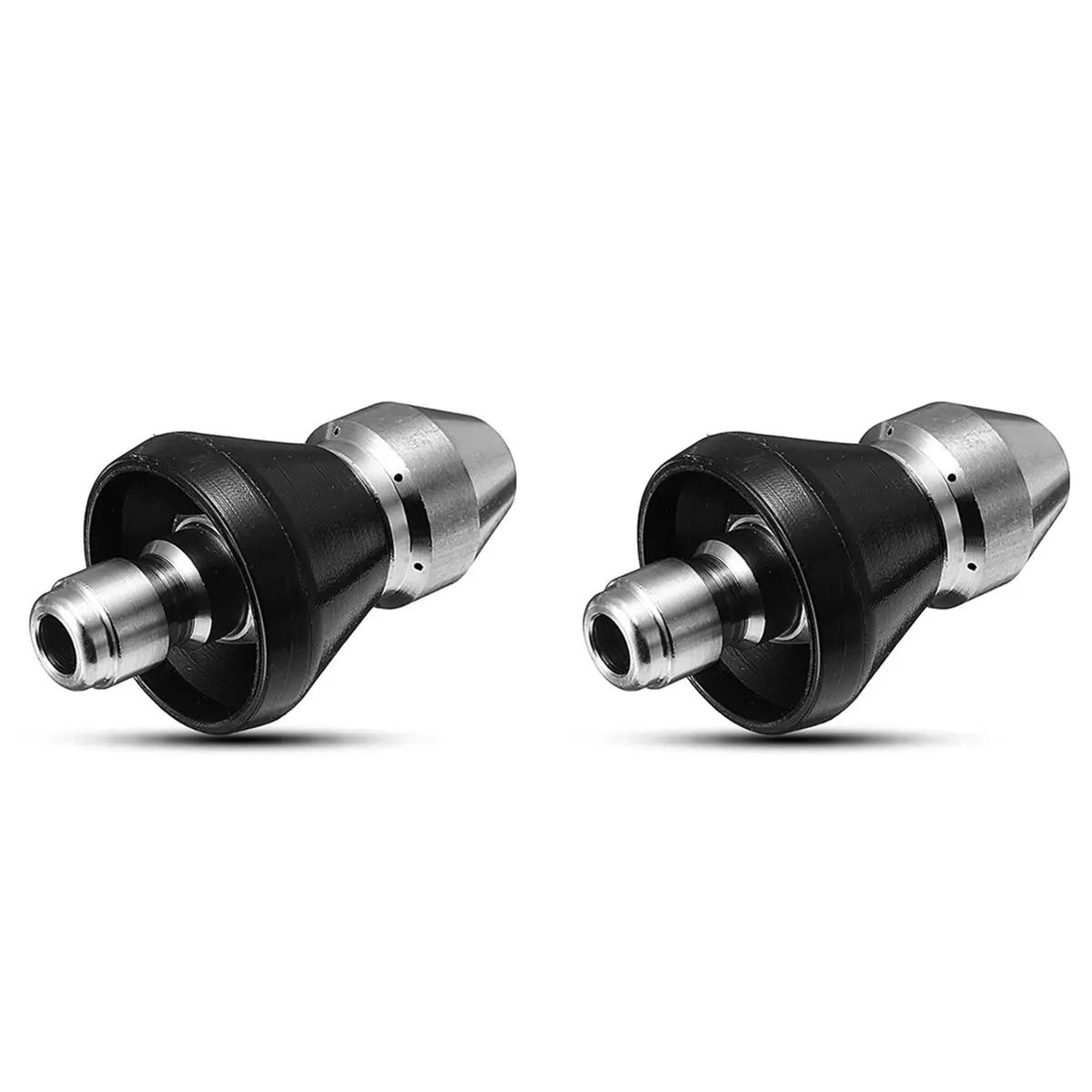 2026 New 3/8 '' Cleaning Nozzle Pressure Washer Drain Pipe Jetter Nozzle 1 Front 6 Rear Jet Sewer Hose Dredging Tool