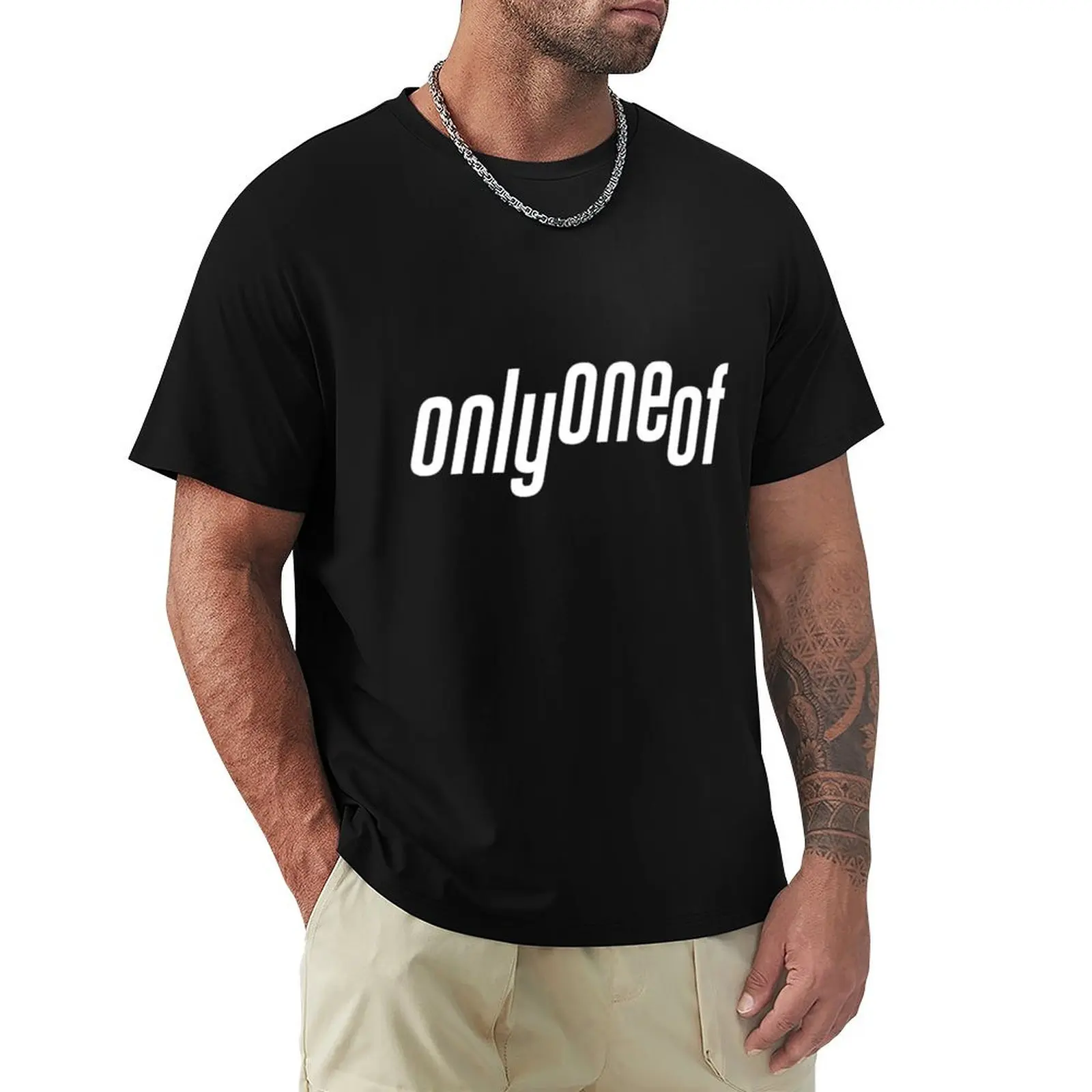 OnlyOneOf KPop HD Logo T-shirt sweat blacks tees plain t shirts men