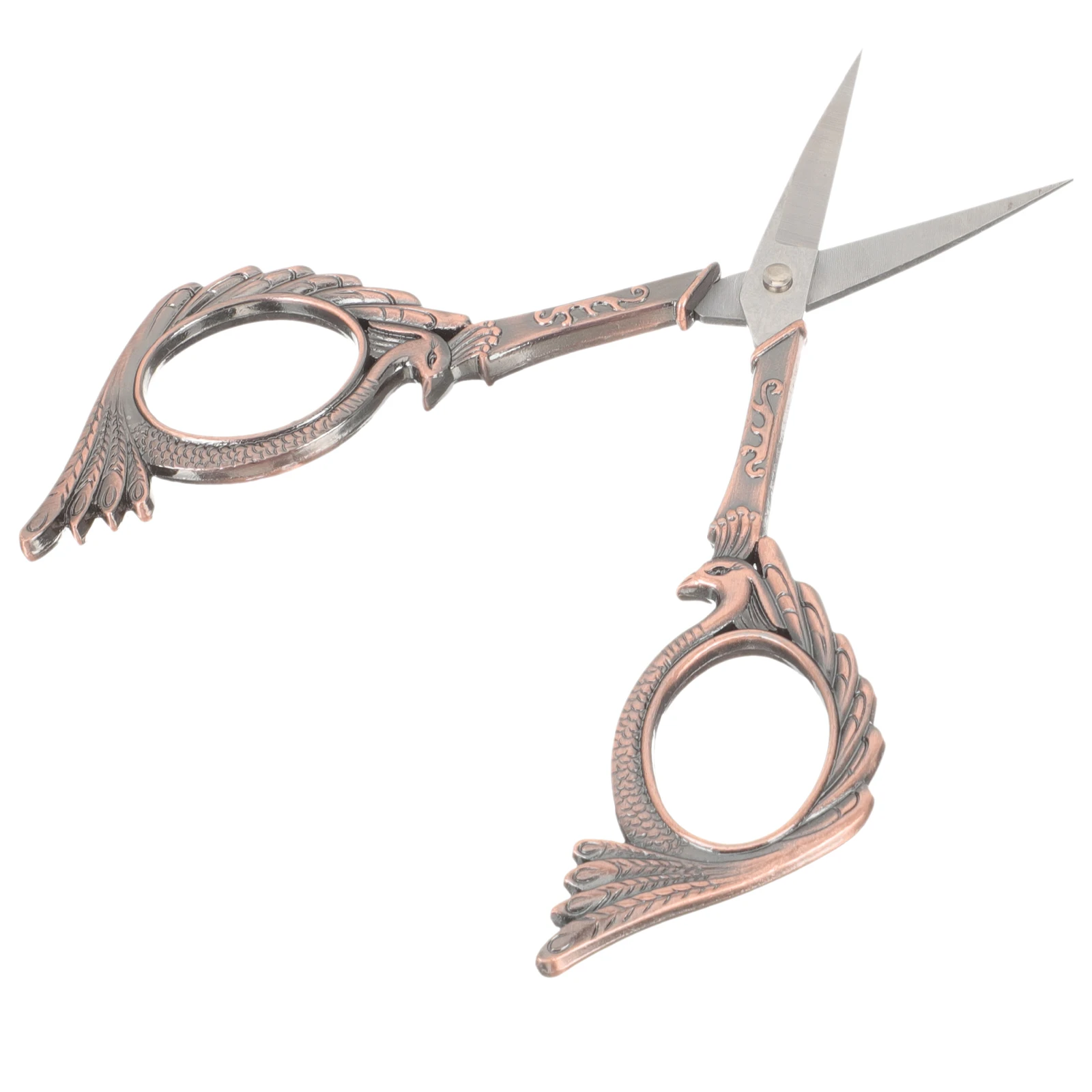 

Feathered Beauty Scissor Stainless Steel Grooming Tool Compact Nose Hair Trim Sewing Small Scissors Embroidery Accessories Wear