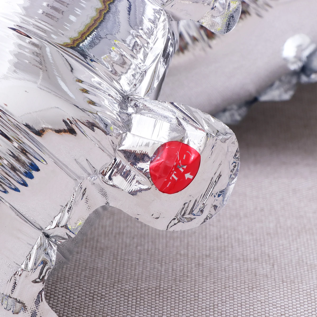 

1Set Silver Aluminum Foil Balloon Decor Party Letter Balloons Festival Decoration Creative Stylish Balloon Decor Photo Prop