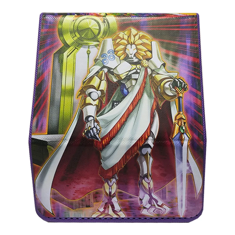 

Ю-Ги-Оо своими руками собственного производства! Коробка для хранения карт Gimmick Puppet of Leo Ygo Gimmick, кукольная кожа, высококачественная коробка для хранения карт, подарочная игрушка