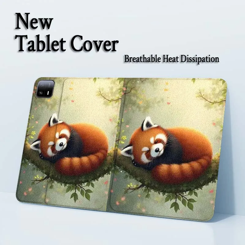 

Red Panda Art Cute Pattern For Xiaomi Redmi Pad 2 7 8 6 6S 5 4 SE Pro 8.8 11 8.7 11.2 12.4 Ultra Plus Max Tablet Case