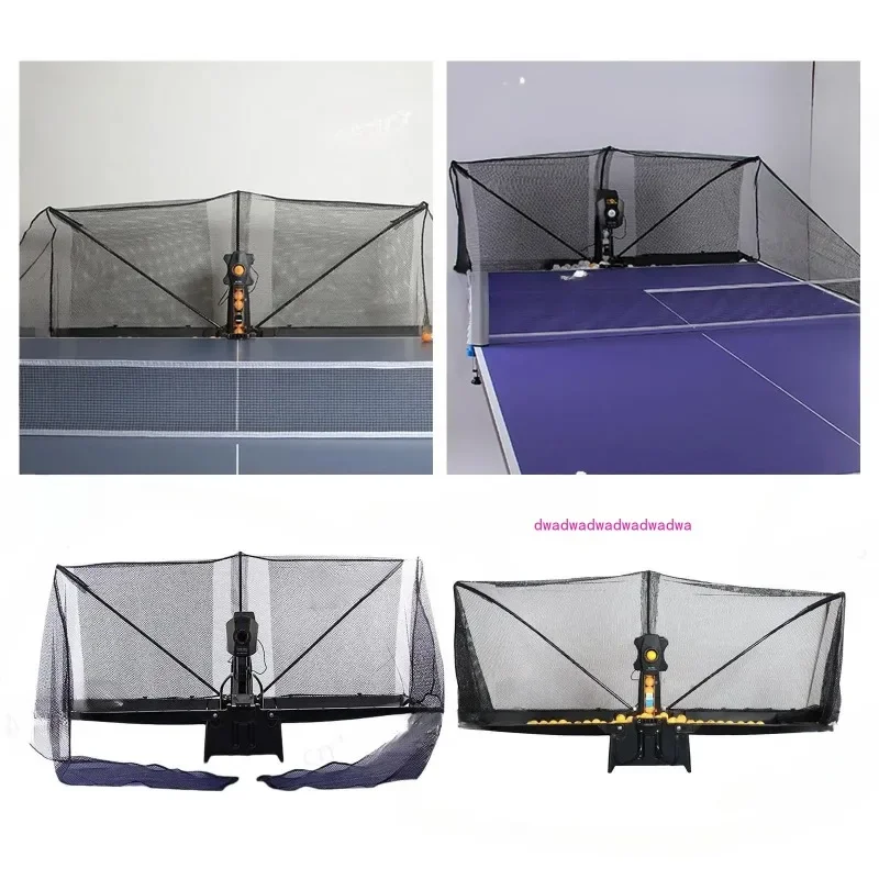 Pingpong Ball Automatic Machine Table Tennis Robot with Net for Pong Lovers