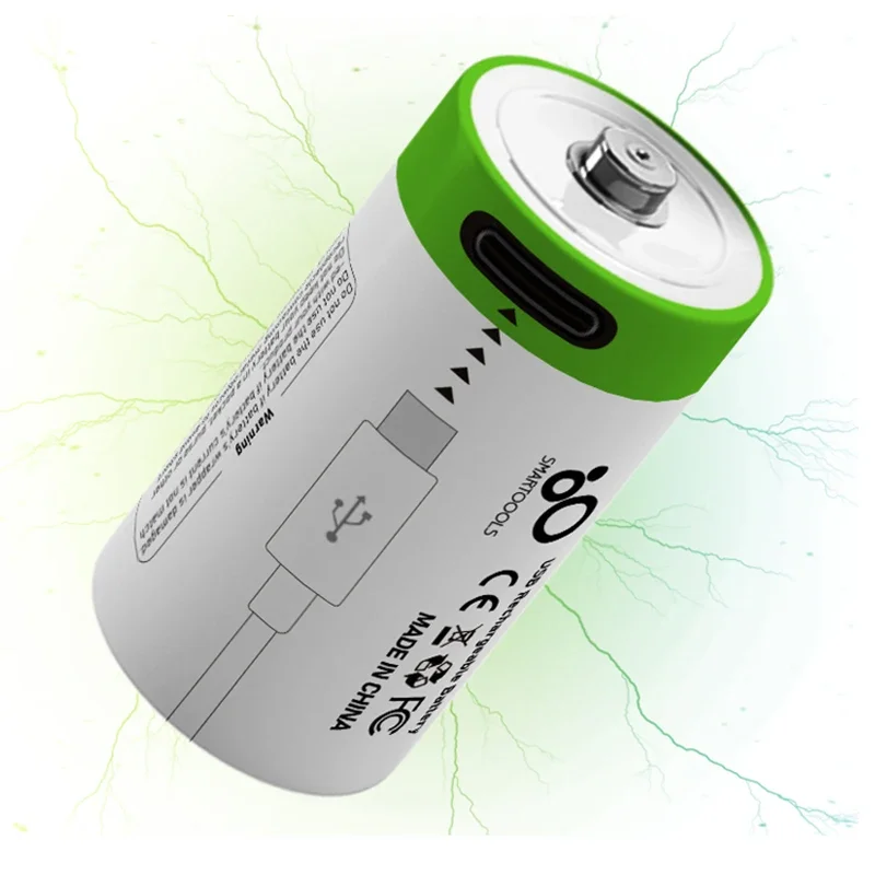 2 pz CR123A batteria ricaricabile 3.7V li-ion 16340 batterie per penna Laser LED torcia cellulare + cavo di tipo c