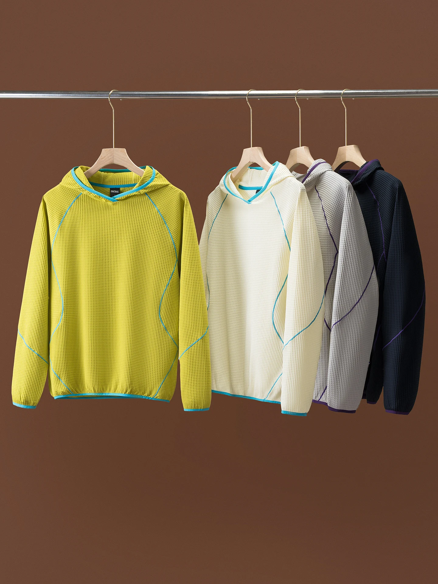 Hoodie Casual Unissex Leve e Solto para Atividades ao Ar Livre, Sweatshirt Respirável de Poliéster com Manga Longa para Homen...