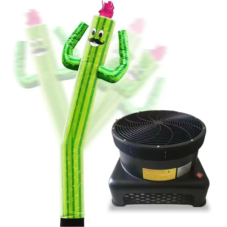 Portable Custom Aerial Dancer 3M/4M/5M/6m High Inflatable Wacky Wave Complete Outdoor Marketing System with Blower
