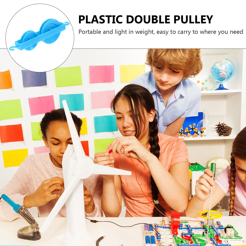 

6 Pcs Body Pullax Set Experimental Instrument Toddler Plastic Science Experiments Pulley