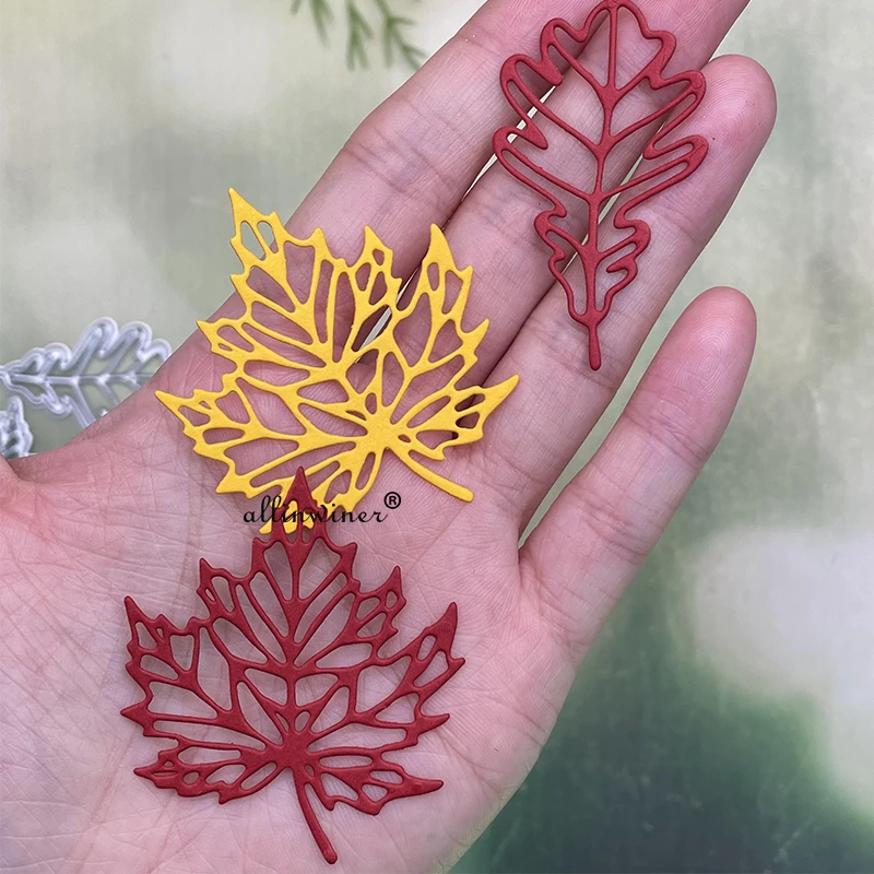 New Autumn maple leaf DIY Craft Metal Cutting Die Scrapbook Embossed Paper Card Album Craft Template Stencil Dies