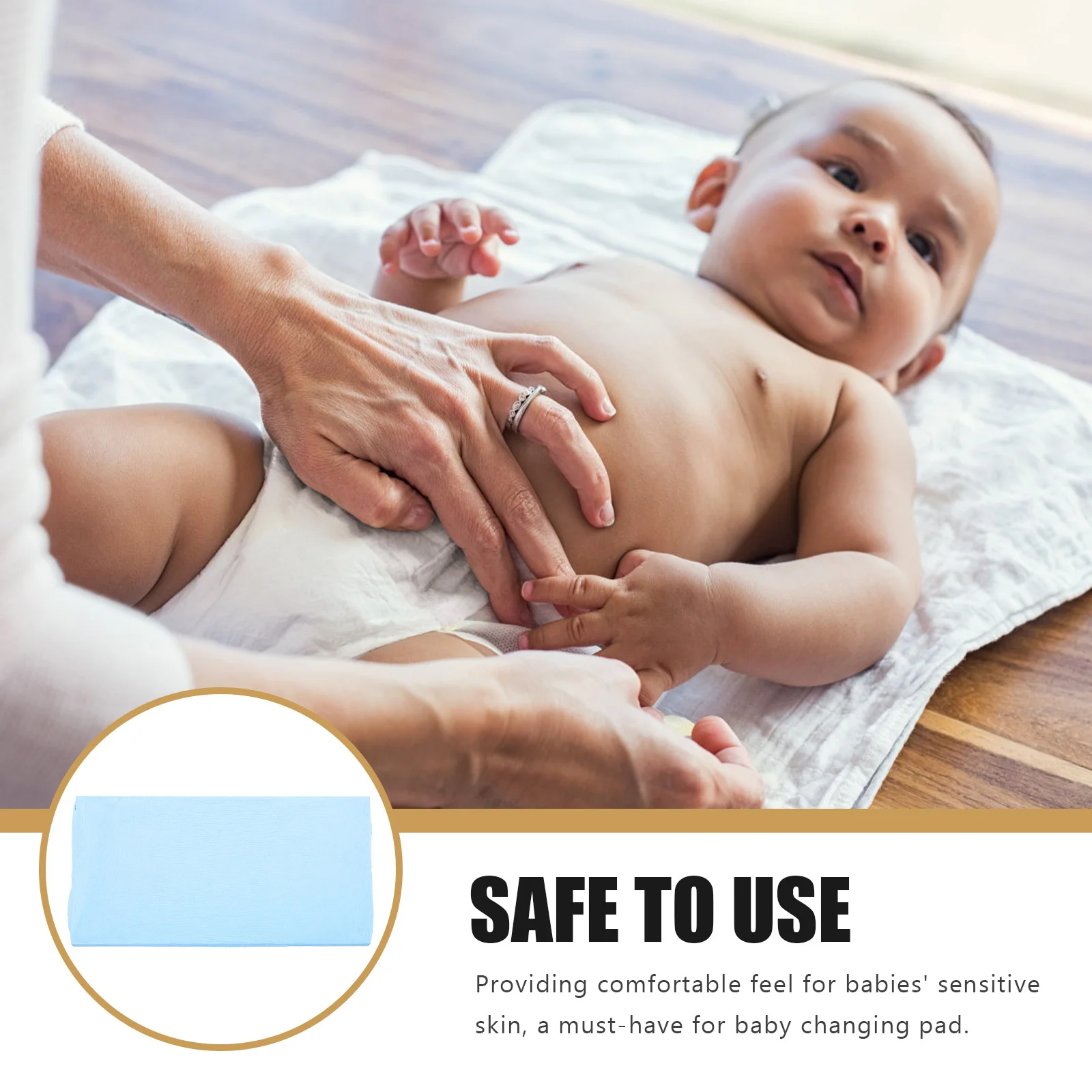 Baby Changing Pad Cover Cotton Stretchy Washable Reusable Protector For Diaper Changing Table Mat Crib Bassinet Cradle