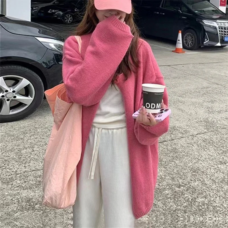 

Mid-Long Cardigans Cute Womens Spring Half-Sleeve Polka-Dot Sleeves Lace Everyday Ultra Athleisure Fur-Collar Thicker Minimalist