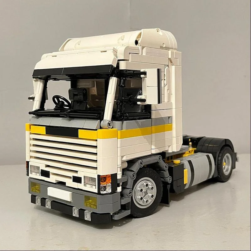 1262 stücke MOC Scania Topline Technische Modell Bausteine Weihnachten Geschenke Architektur Spielzeug Idee Bildung Ziegel Kinder Geburtstag