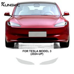 Pre-Cut Paint Protection Film for Tesla Model 3 Highland 2024 Car Clear PPF TPU Transparent Headlight Rearview Film Body Sticker