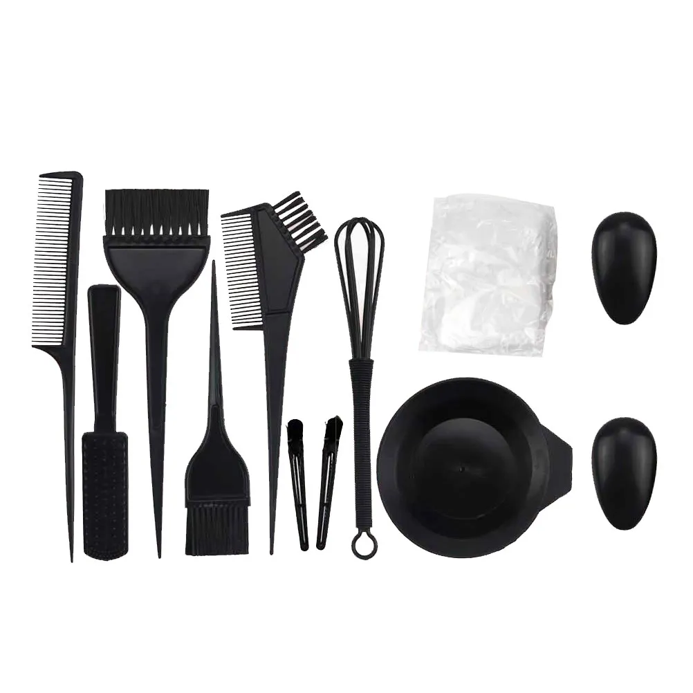 

Набор для окрашивания волос: гладкое нанесение, термостойкие и антистатические аксессуары для домашнего и салонного использования