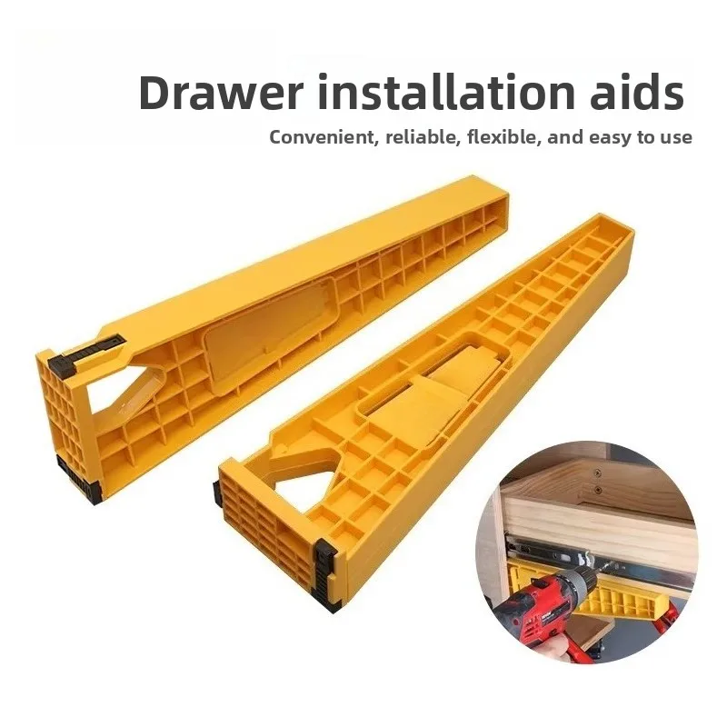 Drawer Mounting Accessories Track Woodworking Portable Retrofit Fixed Punching Tool