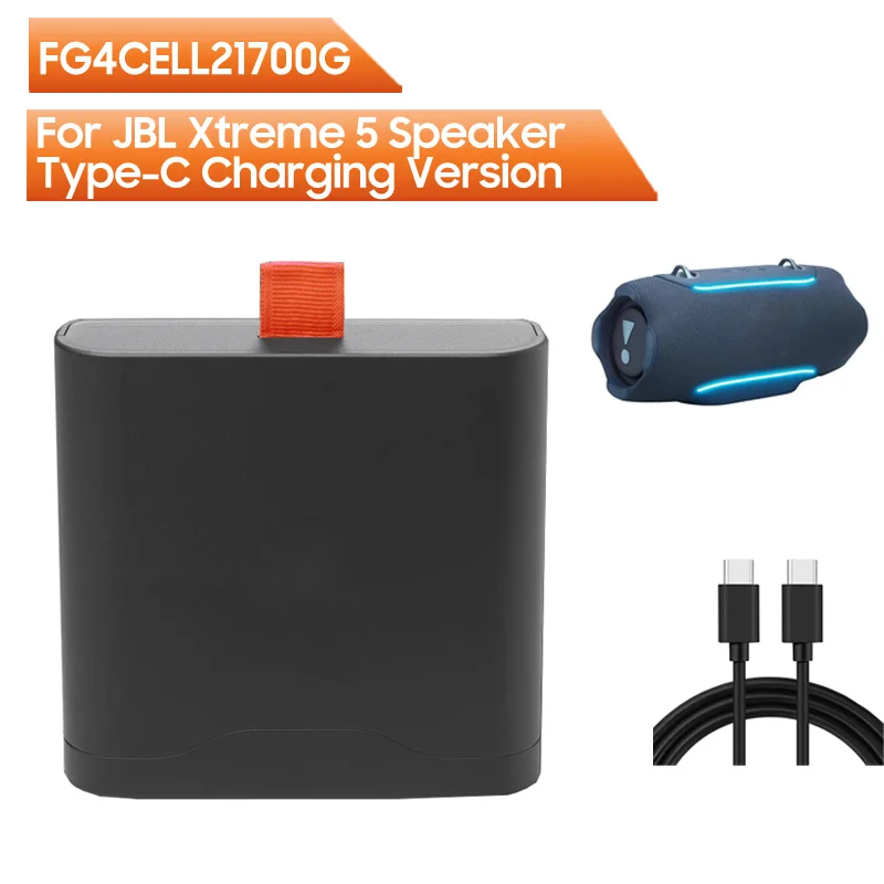 FG4CELL21700G New Battery For JBL Xtreme 5 Portable Waterproof Speaker Type-C Charging Version 10000mAh