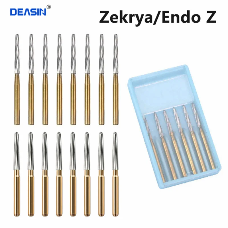 

6Pcs/Box FG Zekrya Carbide Tungsten Bone Cutters Burs Dental Drill Endo Z Tooth Extraction Burs For High Speed Handpiece