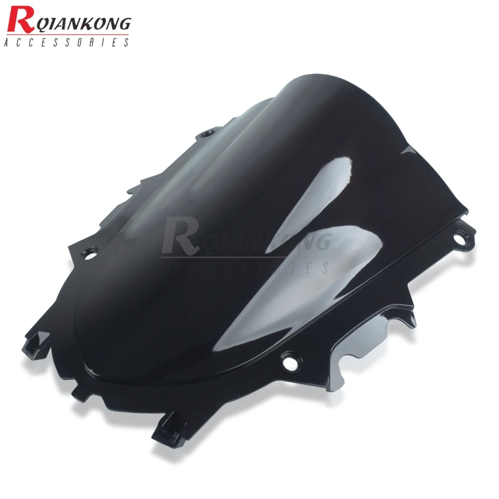 Double Windshield Motorcycle Accessories Fit For YAMAHA YZF R25 R3 YZF-R25 YZF-R3 YZFR25 YZFR3 2019-2025 Visor Windscreen Bubble