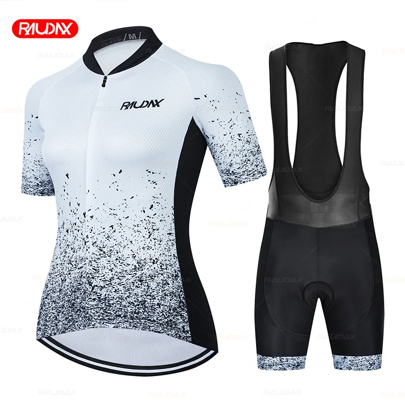 Women's Cycling Clothing Set, Girl Cycling Jersey, Short Sleeve, Breathable Bike Outfit, Summer Fashion, New, 2024