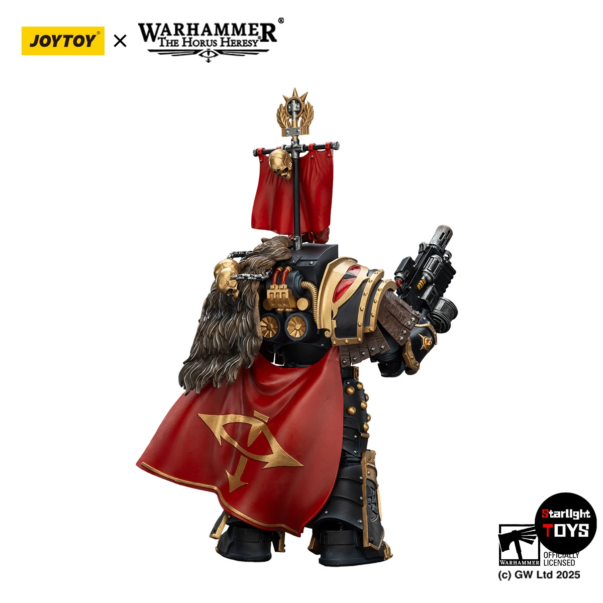 

【24 Hours Delivery】JOYTOY Warhammer 40K Sons of Horus Legion Cataphractii Praetor with Combi-Melta and Power Maul